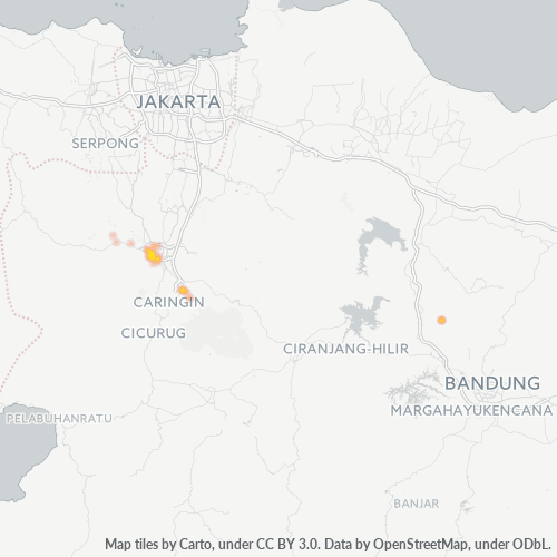 16125 Peta Panas Densitas Bisnis