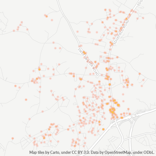 29860 Business Density Heatmap
