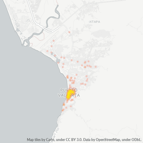 48350 Mapa de calor de densidad empresarial