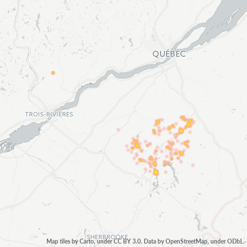Code Postal G0N - Québec - Cybo