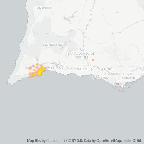 8600 Heatmap de Densidade da Empresa