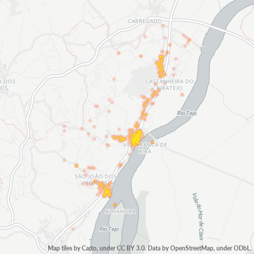 2600 Heatmap de Densidade da Empresa