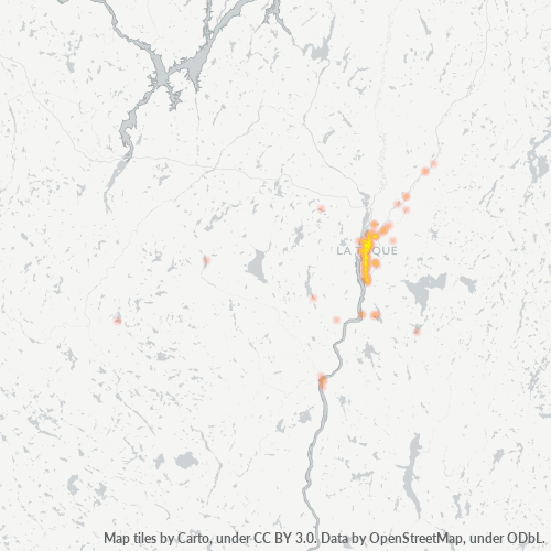 G9X Business Density Heatmap