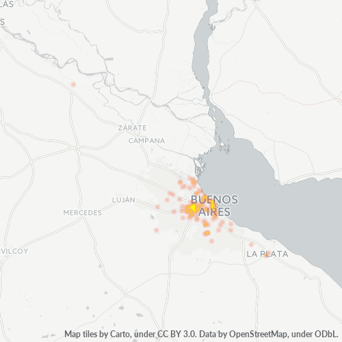 1702 Mapa de calor de densidad empresarial