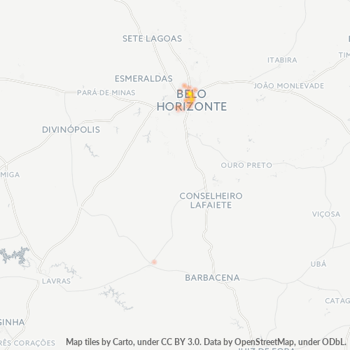 31150-000 Mapa de calor de densidad empresarial