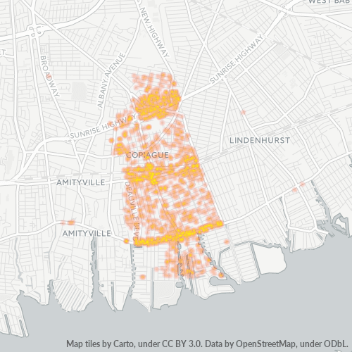 11726 Business Density Heatmap