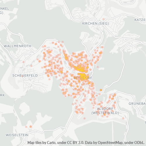 57518 Standortdichte-Heatmap
