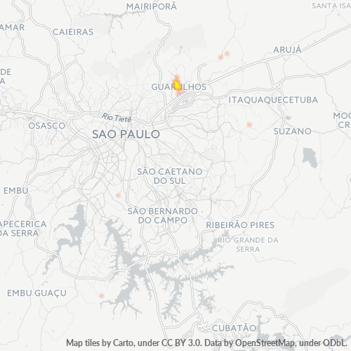 07095-000 Heatmap de Densidade da Empresa