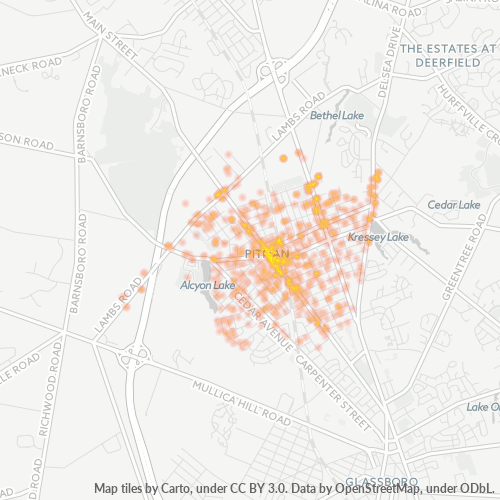 08071 Business Density Heatmap
