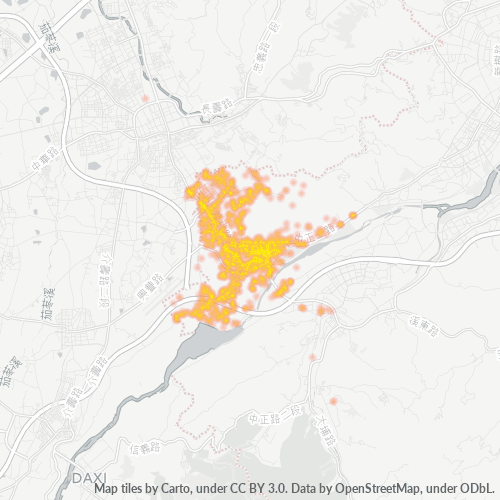 239 商業密度熱圖
