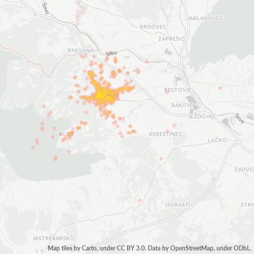 10430 Karta gustine preduzeća