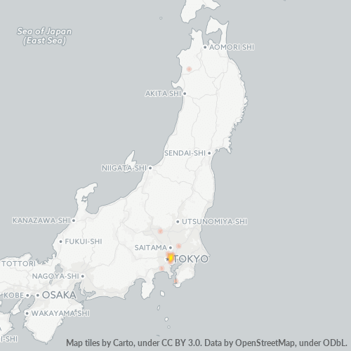 152 事業密度ヒートマップ