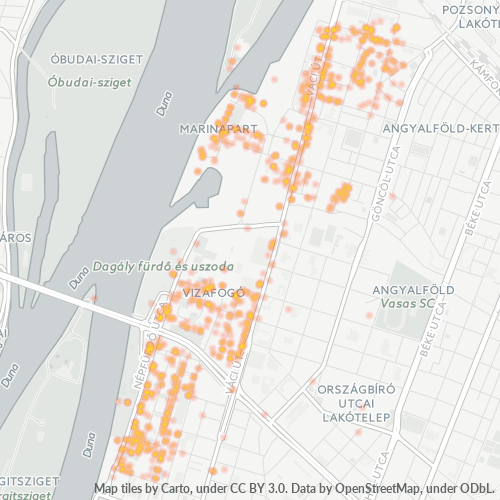 1138 Vállalati sűrűségi térkép