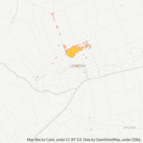 N5X Business Density Heatmap