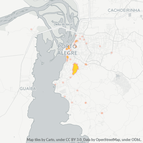 90870-000 Heatmap de Densidade da Empresa