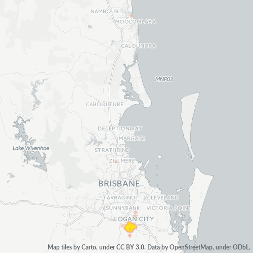 4132 Business Density Heatmap
