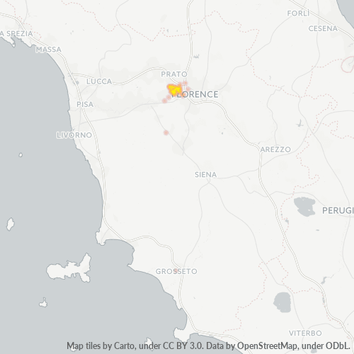 Mappa di calore per cap 50058