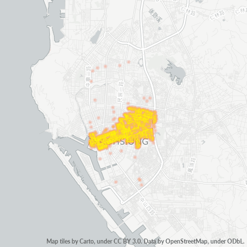 802 商業密度熱圖