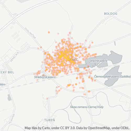 903 01 Teplotná mapa obchodnej hustoty