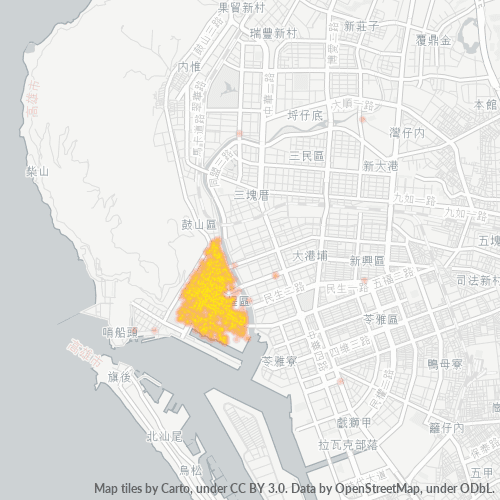 803 商業密度熱圖