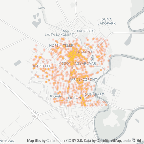 9200 Vállalati sűrűségi térkép