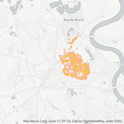 47443 Standortdichte-Heatmap