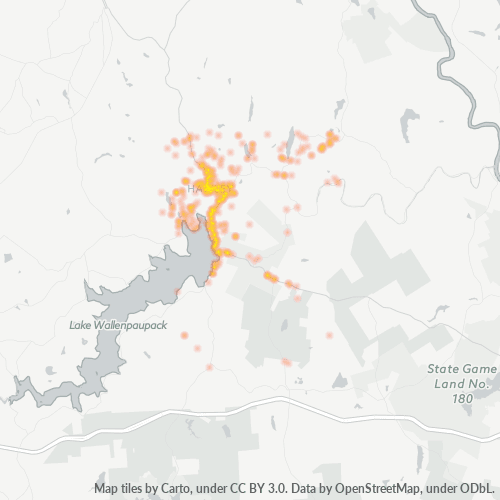 18428 Business Density Heatmap