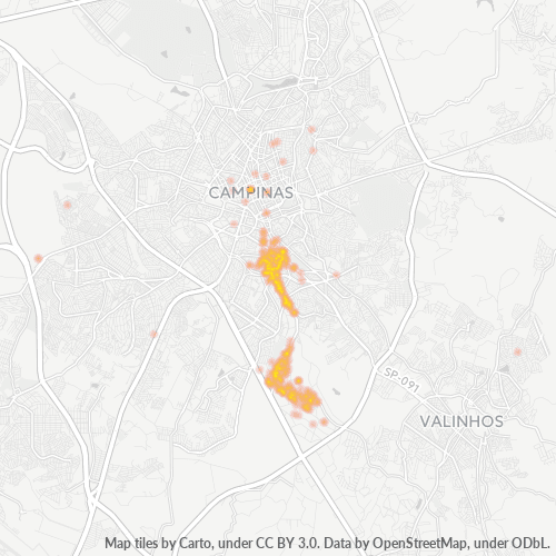 13042-000 Mapa de calor de densidad empresarial