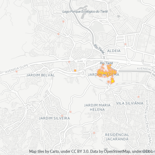 06440-000 Heatmap de Densidade da Empresa