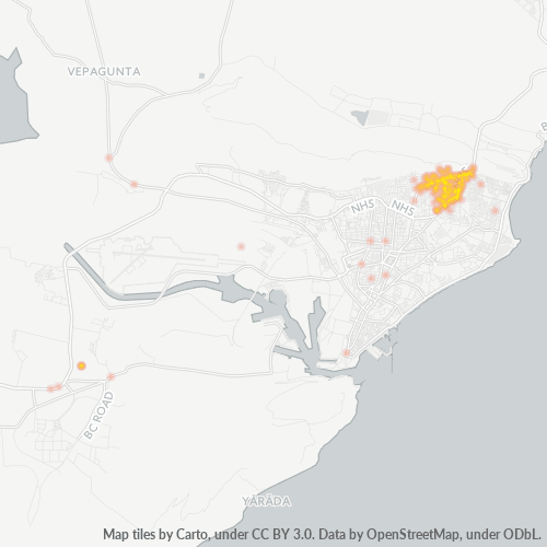 530022 Business Density Heatmap