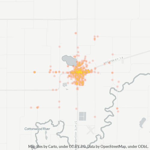 56085 Business Density Heatmap