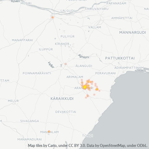 614616 Business Density Heatmap