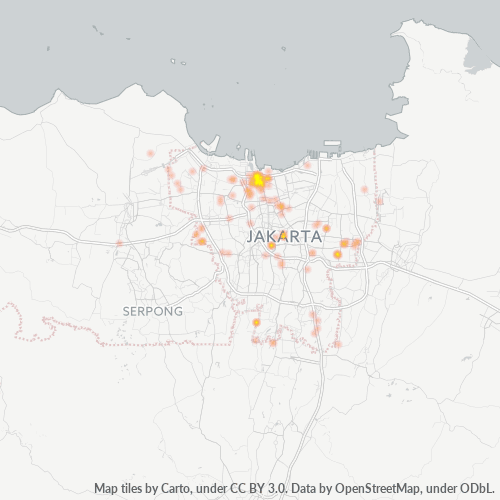 11230 Peta Panas Densitas Bisnis