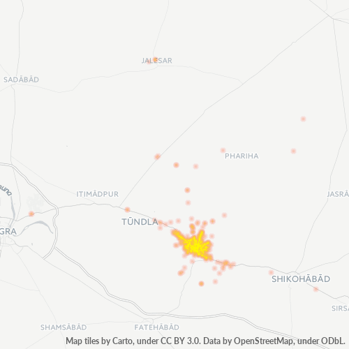 283203 Business Density Heatmap