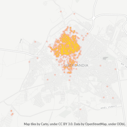 38401-000 Heatmap de Densidade da Empresa