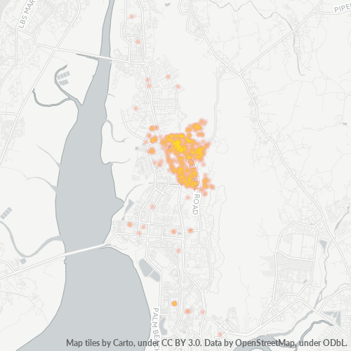 400710 Business Density Heatmap