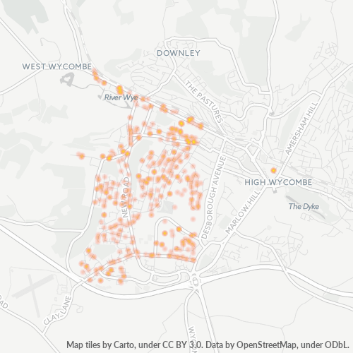 HP12 Business Density Heatmap