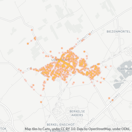 5071 Heatmap Bedrijfsdichtheid