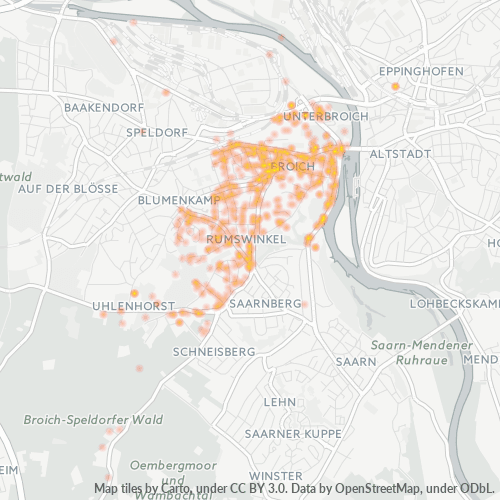 45479 Standortdichte-Heatmap