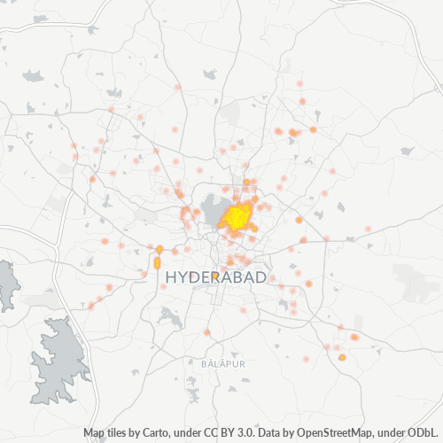 500080 Business Density Heatmap