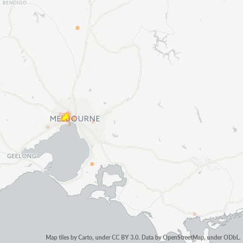 3012 Business Density Heatmap