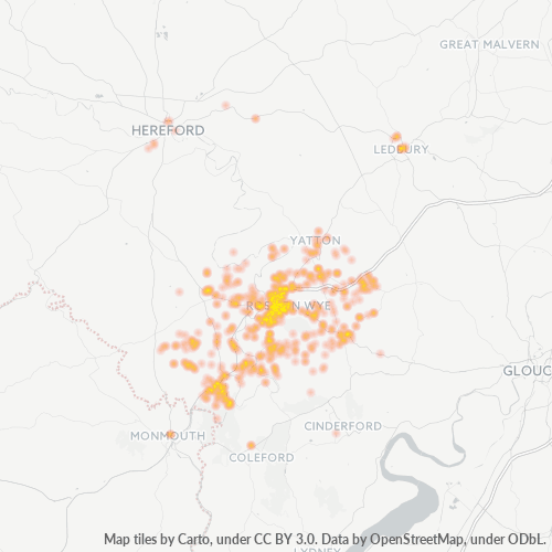 HR9 Business Density Heatmap