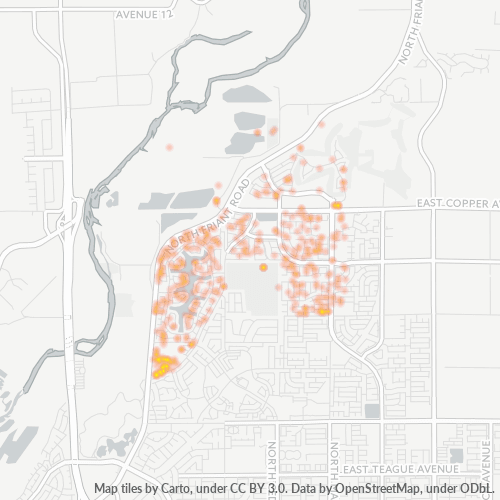 93730 Business Density Heatmap