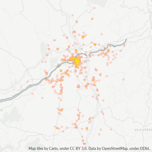 4990 Heatmap de Densidade da Empresa