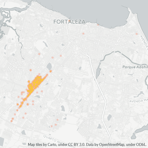 60730-000 Mapa de calor de densidad empresarial