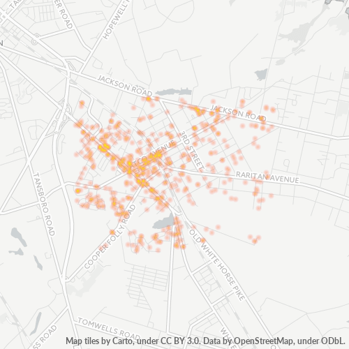 08004 Business Density Heatmap
