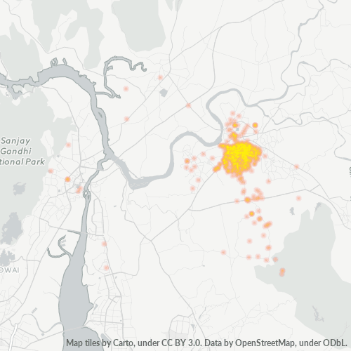 421306 Business Density Heatmap