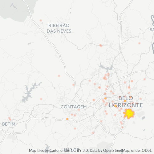 30310-000 Heatmap de Densidade da Empresa