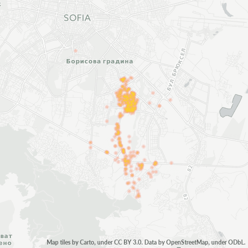 1756 Топлинна карта на бизнеса