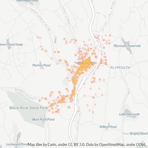 06787 Business Density Heatmap